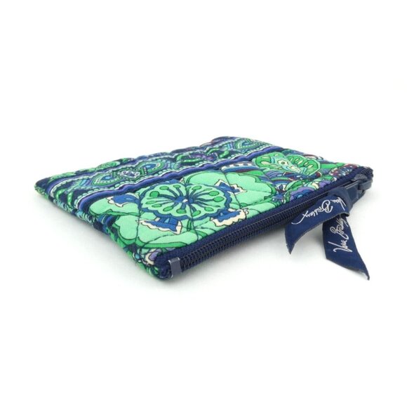 Vera Bradley Blue Rhapsody Zip Coin Purse - Picture 4 of 14